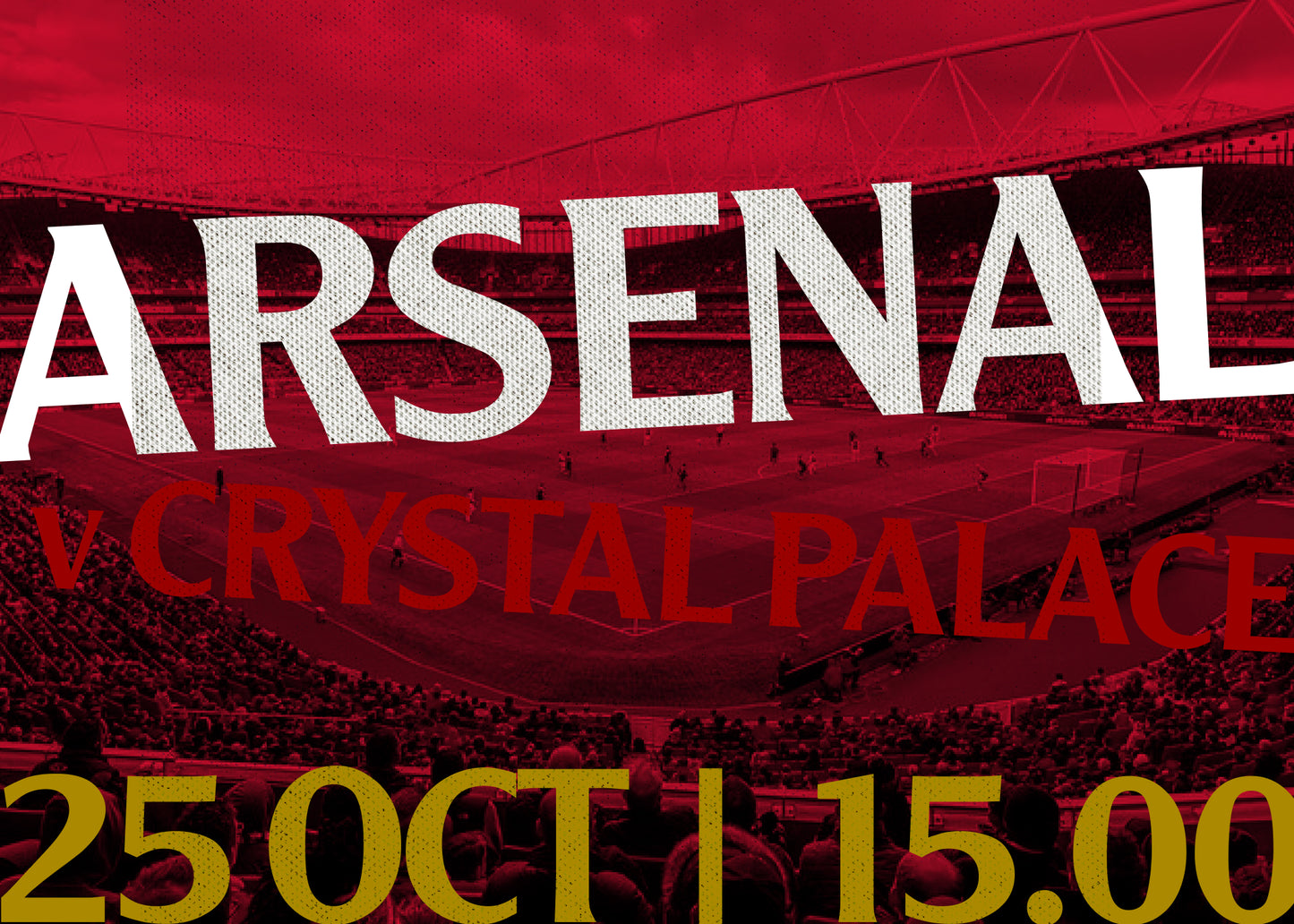 Arsenal v Crystal Palace | 25 Oct 2025