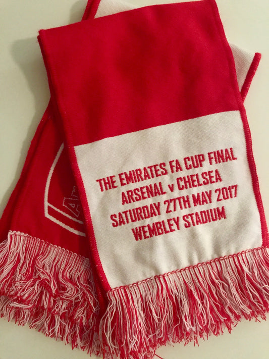 First 60 Members to visit the FA Cup Receive Commemorative Scarves