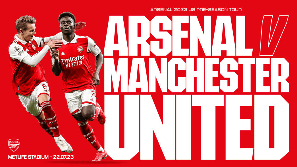 Arsenal to play Manchester United in New York City