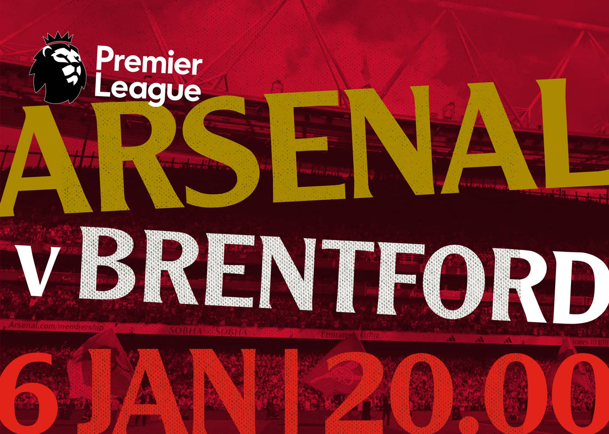 Premier League: Arsenal v Brentford | 6 Jan 2027