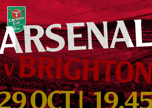 Carabao Cup: Arsenal v Brighton & Hove Albion | 29 Oct 2025