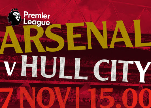 Premier League: Arsenal v Hull City | 7 Nov 2026