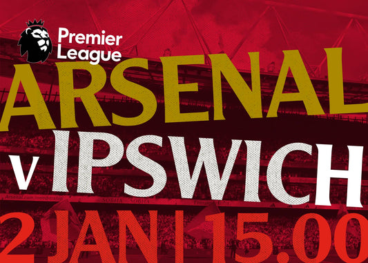 Premier League: Arsenal v Ipswich Town | 2 Jan 2027