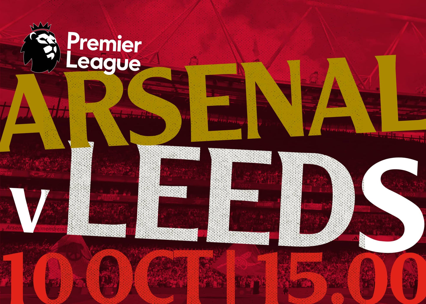 Premier League: Arsenal v Leeds | 10 Oct 2026