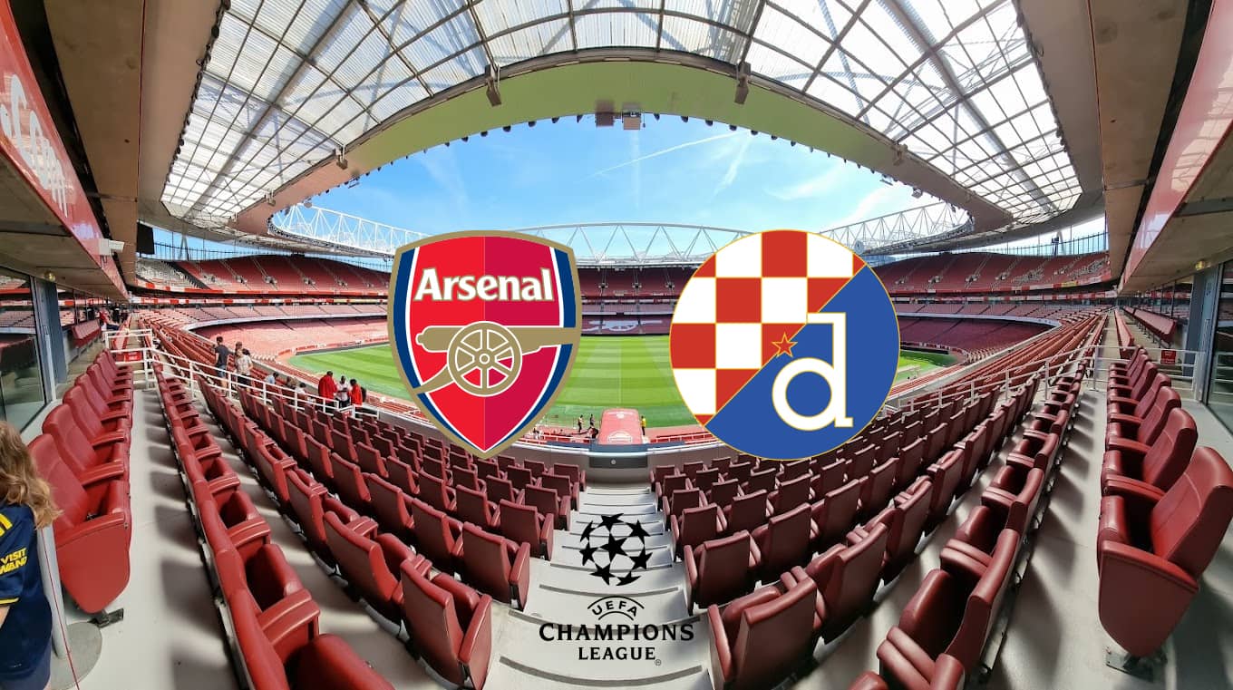 UEFA Champions League: Arsenal v Dinamo Zagreb | 22.01.25